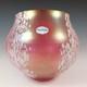 LABELLED Royal Brierley Iridescent Pink Glass'Studio' Vase
