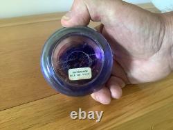 Large Isle Of Wight Paperweight Fully Signed Michael Harris