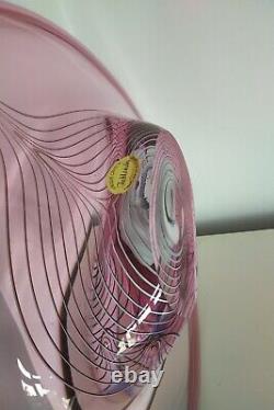 Large Vintage ADAM JABLONSKI Art Glass Bowl SIGNED