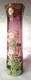 Legras Sofia Art Nouveau Carnation Flower Enamelled Amethyst Glass Vase. C1900