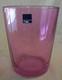 Leonardo Of Germany, Pink Art Glass Vase