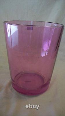 Leonardo Of Germany, Pink Art Glass Vase