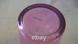 Leonardo Of Germany, Pink Art Glass Vase