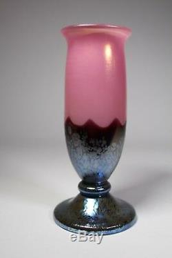 Loetz Pink / Purple Art Glass Vase