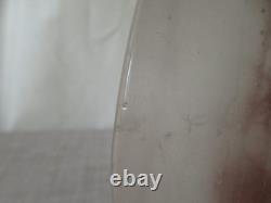 Lovely Helen Slater Contemporary Studio Art Glass Pinkish Mix with Trees Signed