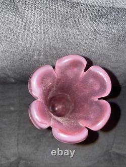 MAGNIFICENT MURANO Pink Opalino Opalescent Glass Vase