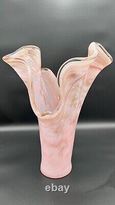 MURANO Vetro Eseguito Secondo La Tecnica Dei Maestri Di Murano ART GLASS Vase