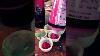 Mandala Dot Painting Wooden Wine Glass Art Dotpainting Mandalaart Pink Black Dotart