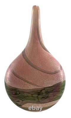 Mdina Lollipop Strata Design Glass Vase
