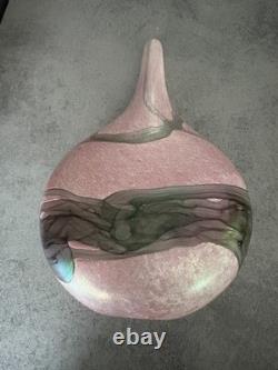 Mdina Lollipop Strata Design Glass Vase