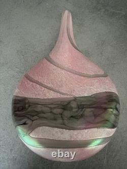 Mdina Lollipop Strata Design Glass Vase