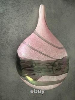 Mdina Lollipop Strata Design Glass Vase