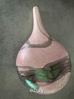 Mdina Lollipop Strata Design Glass Vase