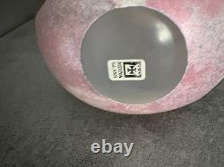 Mdina Lollipop Strata Design Glass Vase