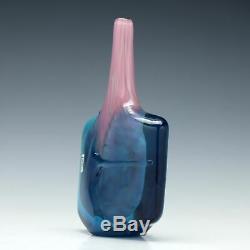 Mdina Pink and Blue Fish Vase