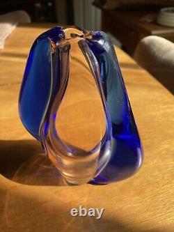 Mid Century Hana Machovska Art Glass Vase