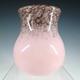 Monart SA. IX Pink Copper Aventurine Vintage Glass Vase