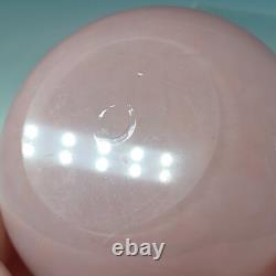 Monart SA. IX Pink Copper Aventurine Vintage Glass Vase