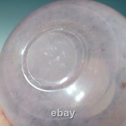 Monart SA. VII Pink Copper Aventurine Vintage Glass Vase