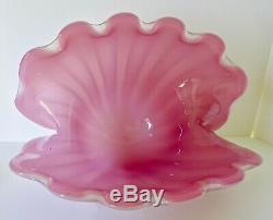 Murano Art Glass Clam Shell, Huge