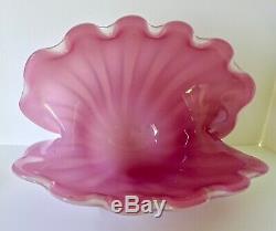 Murano Art Glass Clam Shell, Huge