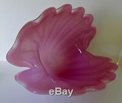 Murano Art Glass Clam Shell, Huge