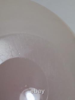 Murano Barbini For Seguso Opaline White & Pink Studio Glass Bowl Vintage MCM