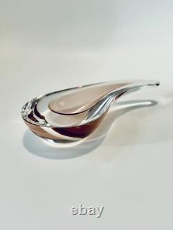 Murano Cenedese Art Glass UFO Space Age Bowl by Antonio Da Ros 1960s