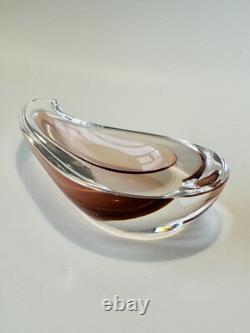 Murano Cenedese Art Glass UFO Space Age Bowl by Antonio Da Ros 1960s