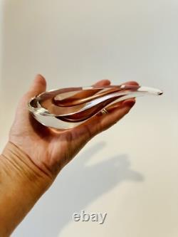 Murano Cenedese Art Glass UFO Space Age Bowl by Antonio Da Ros 1960s