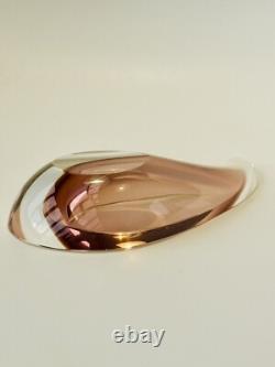 Murano Cenedese Art Glass UFO Space Age Bowl by Antonio Da Ros 1960s