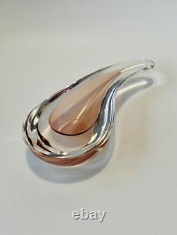 Murano Cenedese Art Glass UFO Space Age Bowl by Antonio Da Ros 1960s