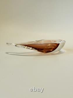 Murano Cenedese Art Glass UFO Space Age Bowl by Antonio Da Ros 1960s