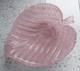 Murano Mid-Cent Fratelli Toso Pink Overshot Art Glass Leaf Bowl 19 cm (7½) MINT