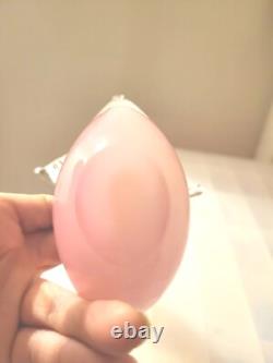Murano Seguso Glass Opelescent Pink Duck 1950/1965 Mid Centuary Modern Ornament