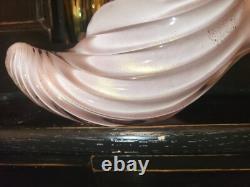 Murano Shell Vase Pink