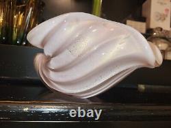 Murano Shell Vase Pink