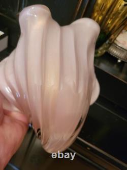 Murano Shell Vase Pink