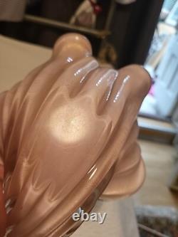 Murano Shell Vase Pink