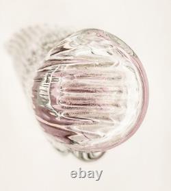 Murano Style Art Glass MADONNA & CHILD Pink Cased Swirl 10 Seguso Style HEAVY