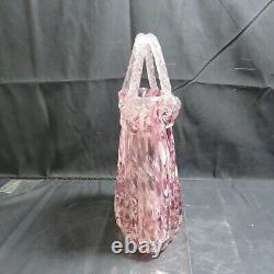 Murano-Style Hand-Blown Art Glass Purse Vase