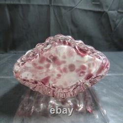 Murano-Style Hand-Blown Art Glass Purse Vase