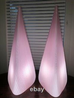 Murano Vetri Italian Glass Pyramid Lamps 27 WOW