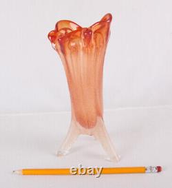 Neal Drobnis Signed Glass Vase, 1996, 8 tall, EX