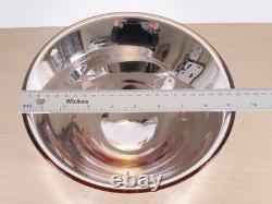 Nick Munro England Pink Art Glass Bowl 23.5cm Large Contemporary Designer Centre