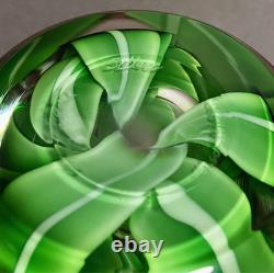 Orient & Flume Pink Tulip Vase Art Glass Bruce Sillars Design Art Glass Vintage Orient & Flume Pink Tulip Vase Art Glass Bruce Sillars Design Art Glass Vintage