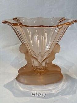 Original Rare Art Deco 1934 Walther & Sohen Windsor Vase