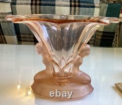 Original Rare Art Deco 1934 Walther & Söhon Windsor Greta Vase Stunning