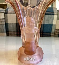 Original Rare Art Deco 1934 Walther & Söhon Windsor Greta Vase Stunning