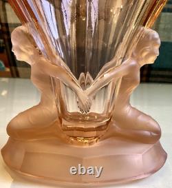 Original Rare Art Deco 1934 Walther & Söhon Windsor Greta Vase Stunning